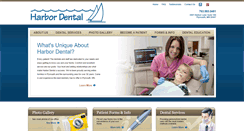 Desktop Screenshot of harbordentalmn.com